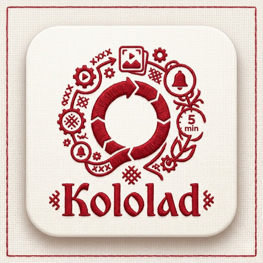 Kololad app icon and wordmark